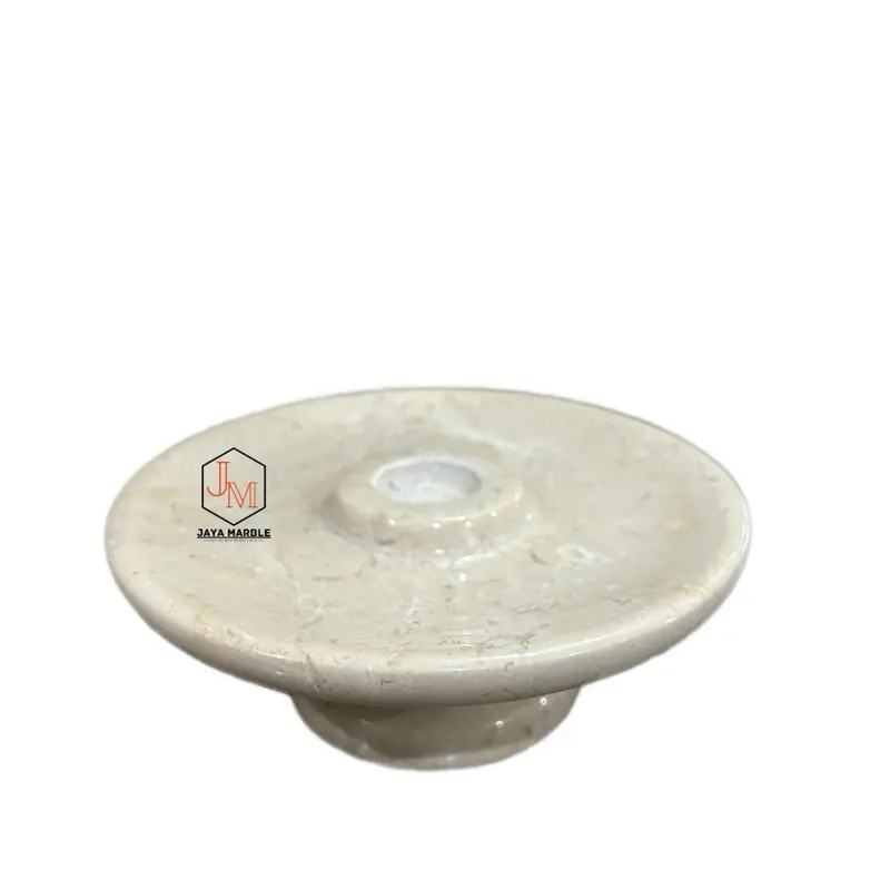 Tempat lilin dari batu marmer