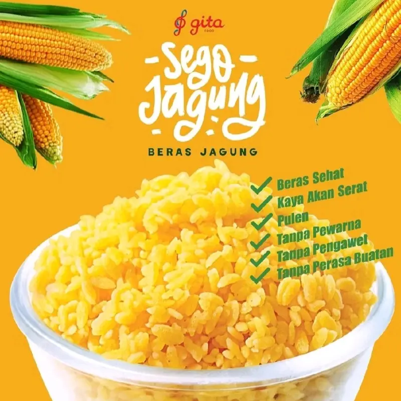 beras jagung instant super sehat 0