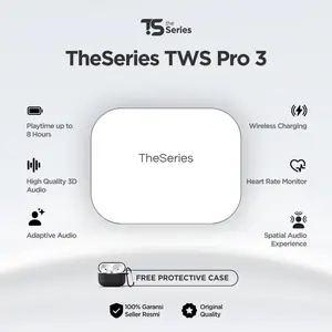 TheSeries Pro 3 ANC TheSeries 2025 New Update Wireless Earphone Bluetooth With Charging Case - Aisspods Pro 3 ANC Active Real