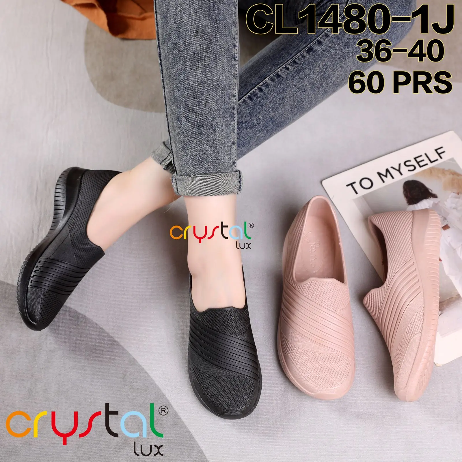 Sepatu Kerja Wanita Sepatu Wanita Jelly | Sepatu Wanita Kekinian | CL1480-1