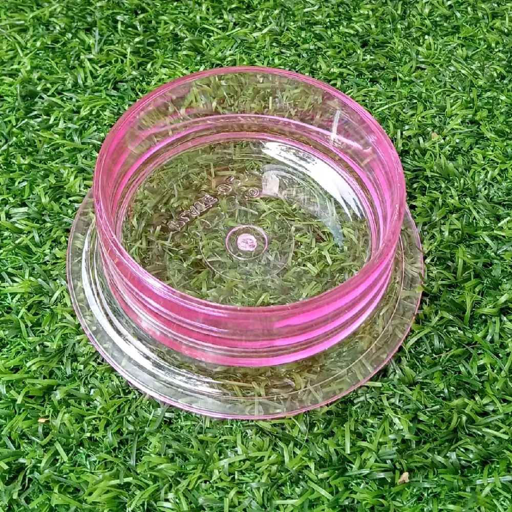 tempat makan hamster bahan akrilik