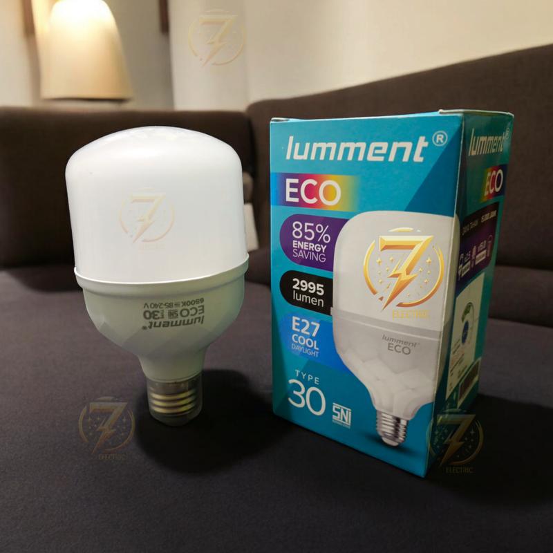 Product Introduction of Lumment Eco Lampu Bohlam LED Capsule 5W 10W 15W 20W 30W 40W 50W Cahaya Putih 8