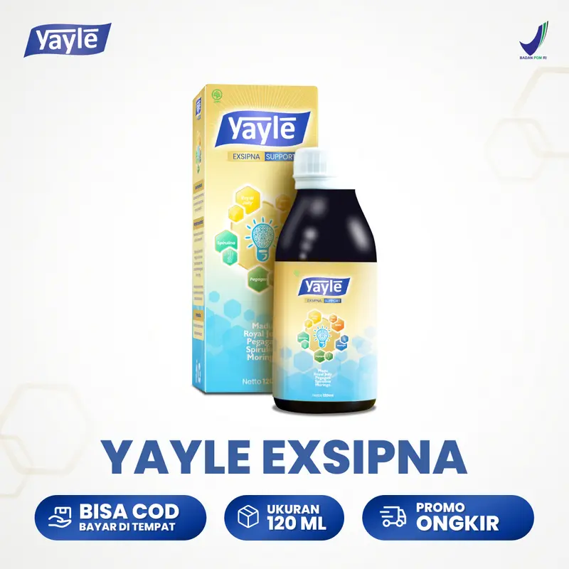 Yayle Exsipna Support 120ml - Madu Membantu Kecerdasan Anak 0