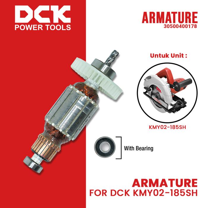 Gambar Armature/Angker untuk Circular Saw 7 Inci KMY/DMY/AMY02-185SH dari DCK Power Tools Indonesia Kota Administrasi Jakarta Barat Tokopedia