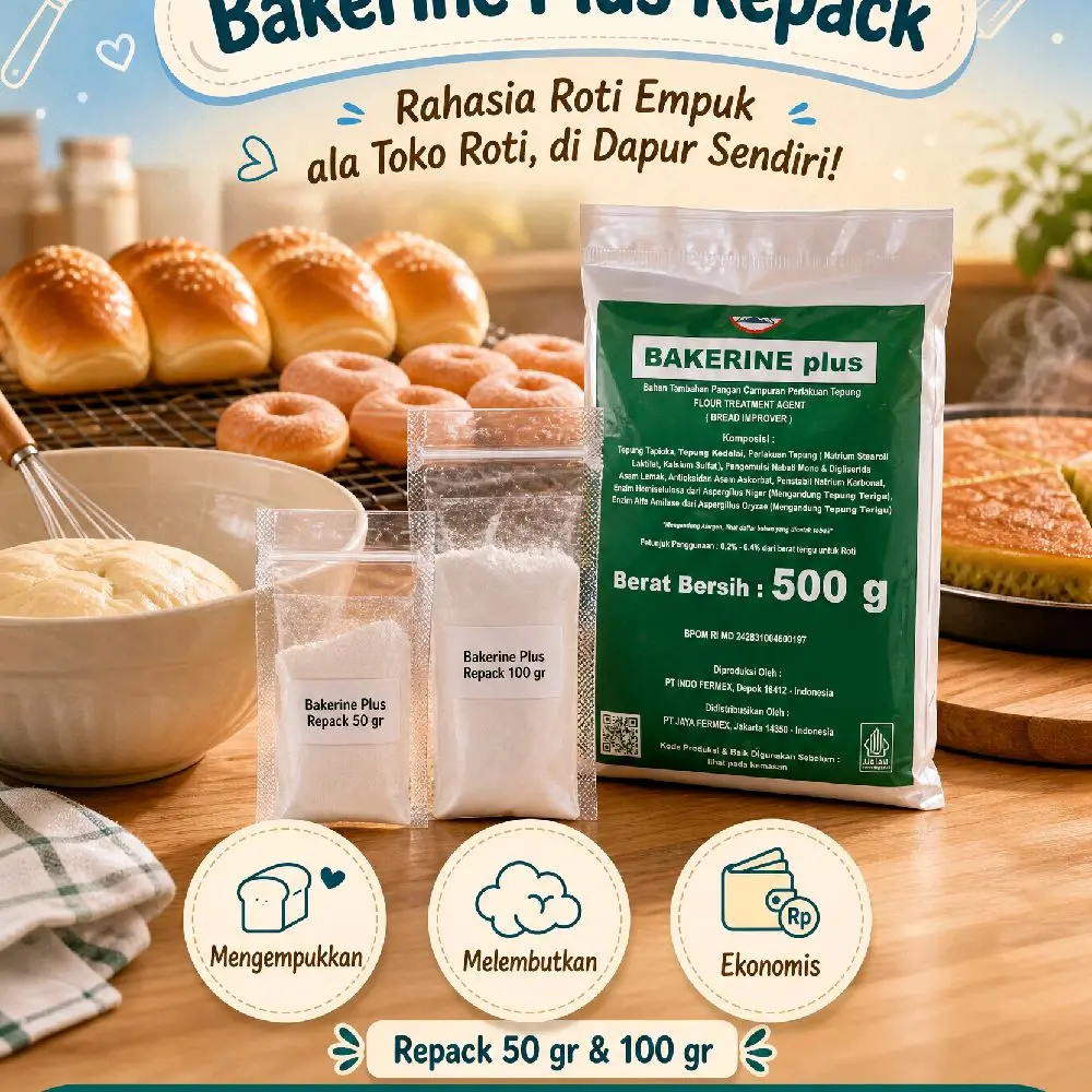 BAKERINE PLUS Bred improver 100 gr Repack