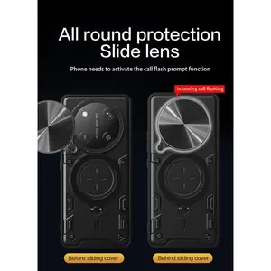 HONOR X9C 5G - EVOX ARMY FLASH FLIP LENS ARMOR CASE SHOCKPROOF BEST