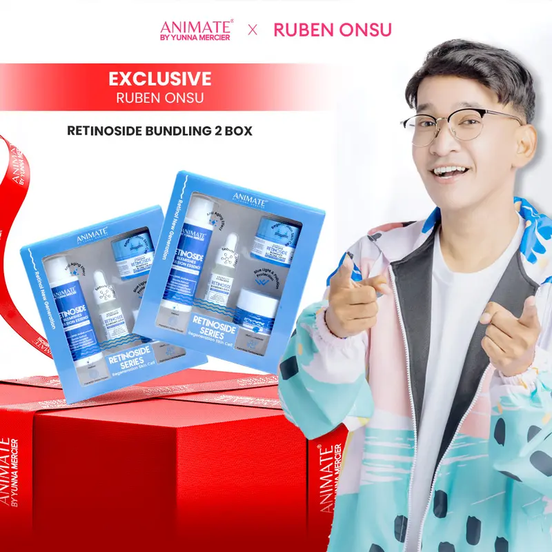 [Exclusive for Ruben Onsu] Bundling 2 Box Animate Retinoside Blemishes Series 4in1 0