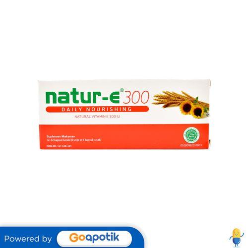 Gambar NATUR-E DAILY NOURISHING 300 IU BOX 32 KAPSUL dari Apotek Sumber Rejeki By GoA Kota Administrasi Jakarta Utara Tokopedia