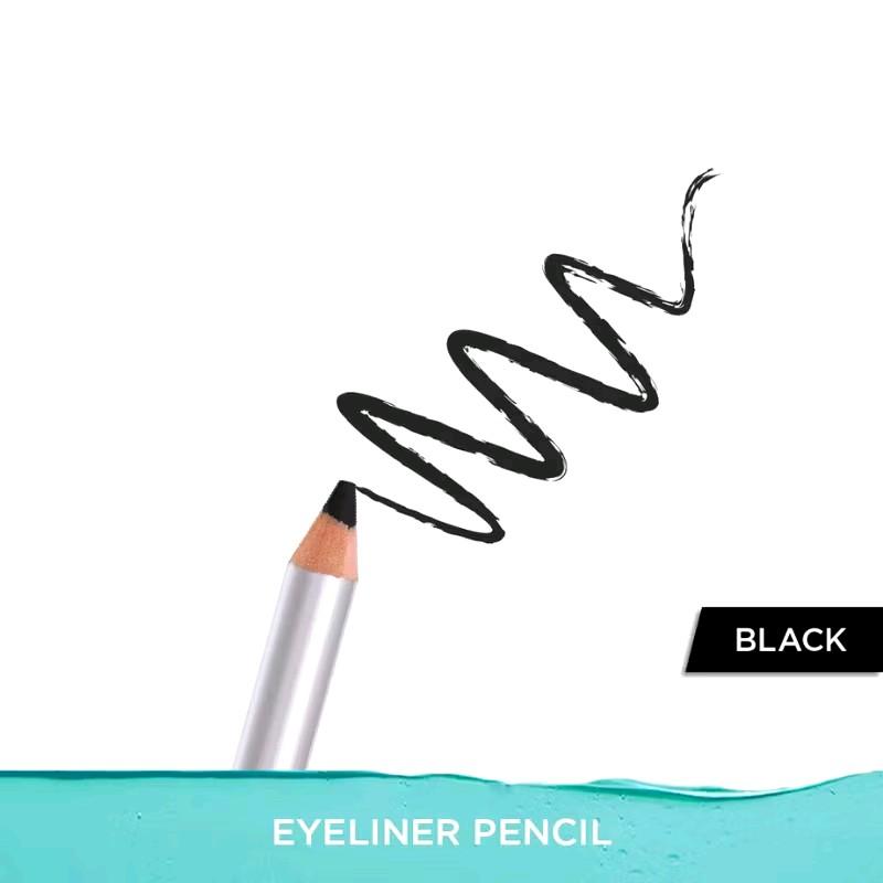 Wardah Eyeliner Pencil Black 3