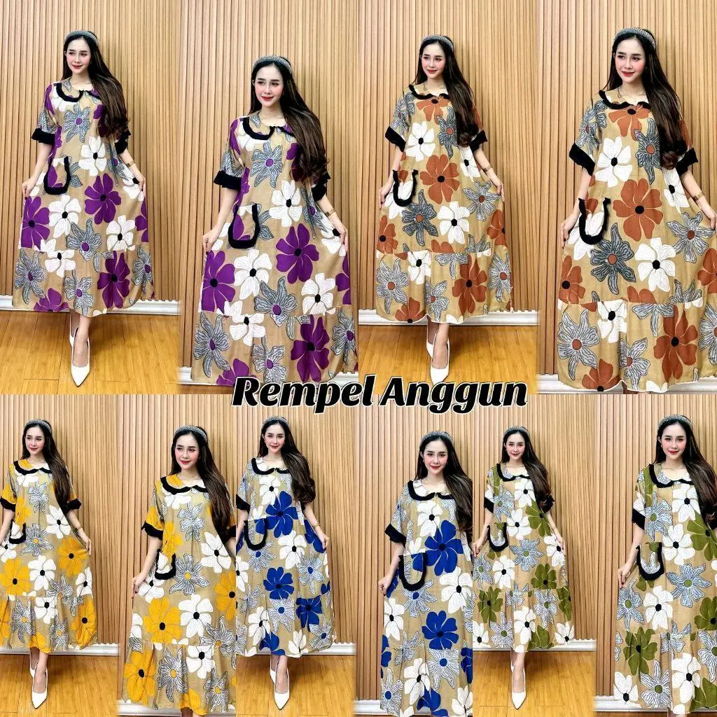 VLStore Daster Rempel Rayon Premium jumbo ld 120 busui friendly resleting depan
