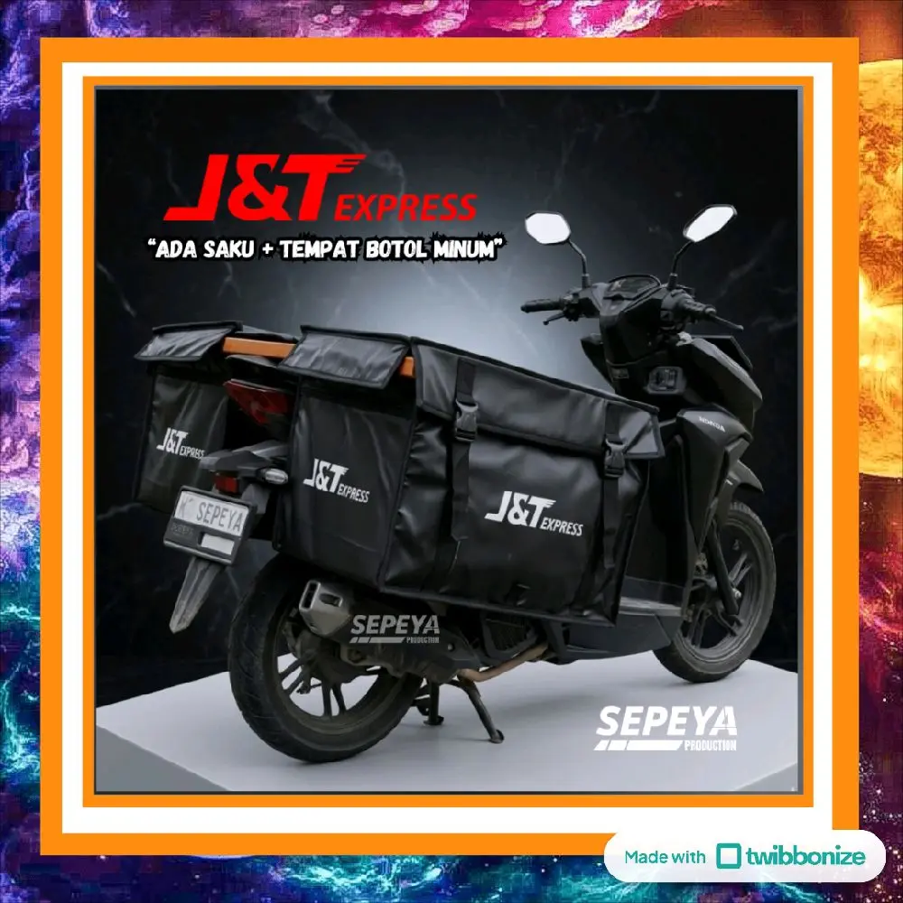 Tas Obrok Motor Jnt Anti Air Waterproof Super Kuat | Tas Kurir Motor Sales Pedagang Angkut Barang Paket Ekspedisi Bronjong Rengkek Srandul Serandul SPX Pos Terpal Tebal Mini Kecil Sedang [26/6, 15.29] ARI KHOTMIL MUBA