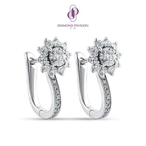 Diamond Pavilion Anting Emas Batu Berlian Nesya Earring