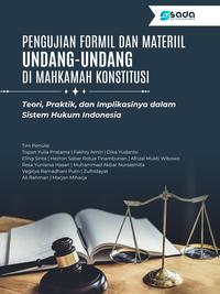 Gambar PENGUJIAN FORMIL DAN MATERIIL UNDANG-UNDANG DI MAHKAMAH KONSTITUSI: Teori, Praktik, dan Implikasinya dalam Sistem Hukum Indonesia dari Store Sada Kurnia Kab. Serang 1 Tokopedia