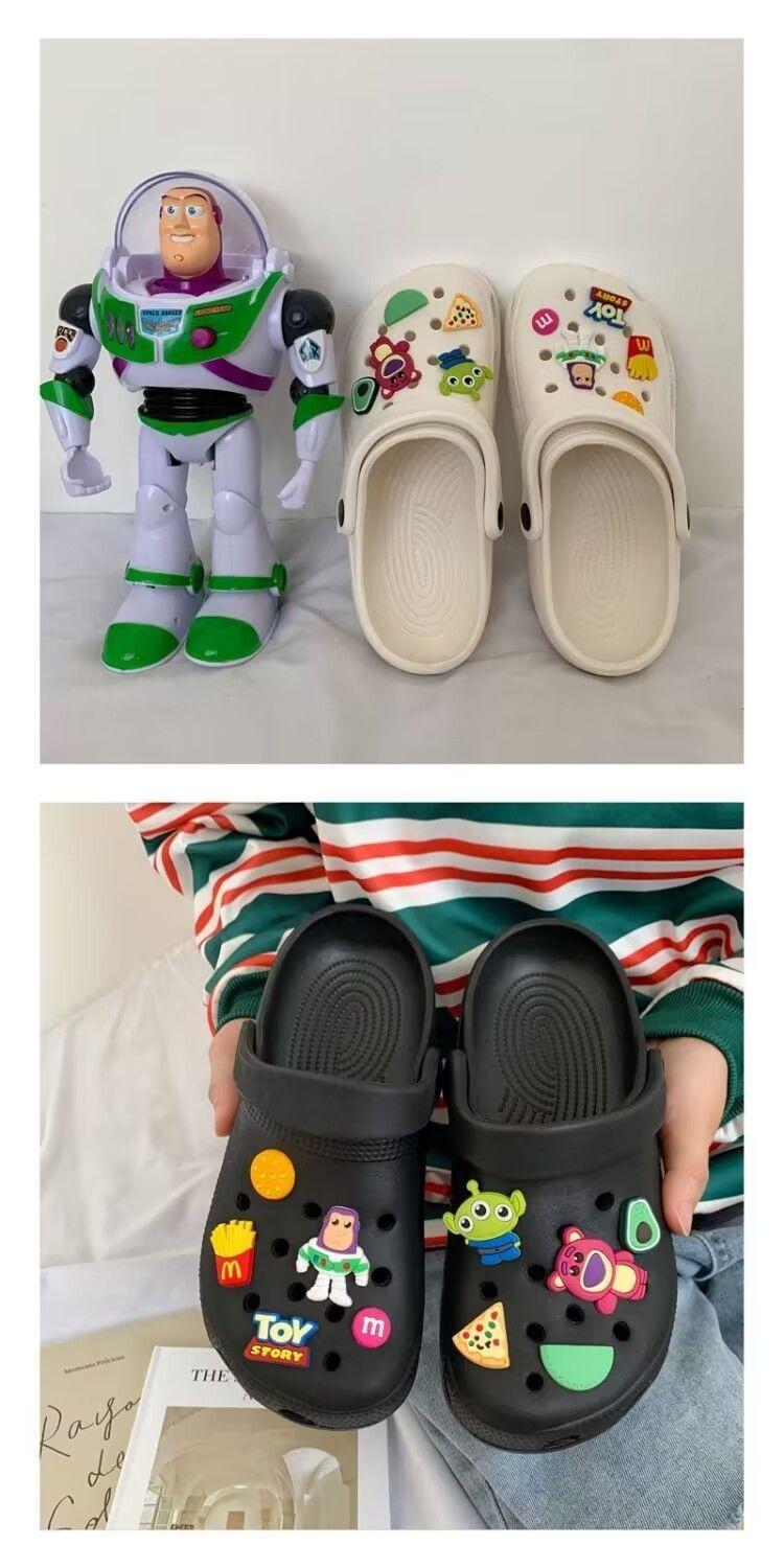 Sandal Wanita Kodok Nyaman Sandal 2025 Baru Baotou Sandal Pantai Anti Selip Tebal Baim Sendal Karet Cewek