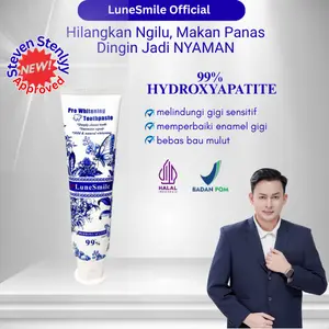 SPECIAL EDITION Lunesmile - Paket Pasta Gigi + Sikat Gratis / Gigi Sensitif / Gigi Berlubang / Karang Gigi / memutihkan Gigi