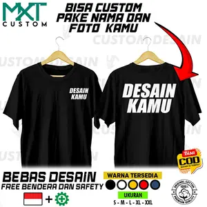 MxT Custom Kaos Bisa Pake  Desain Kamu Sendiri , Bisa Pake Foto, Gambar atau Logo Kamu - Custom Bisa Request Foto Dan Design Sendiri | Nyaman  Cotton Combad 30s Premium | COD bayar di tempat |Combed Distro Pria Wanita Cowok Panjang Lokal Oversize Pendek