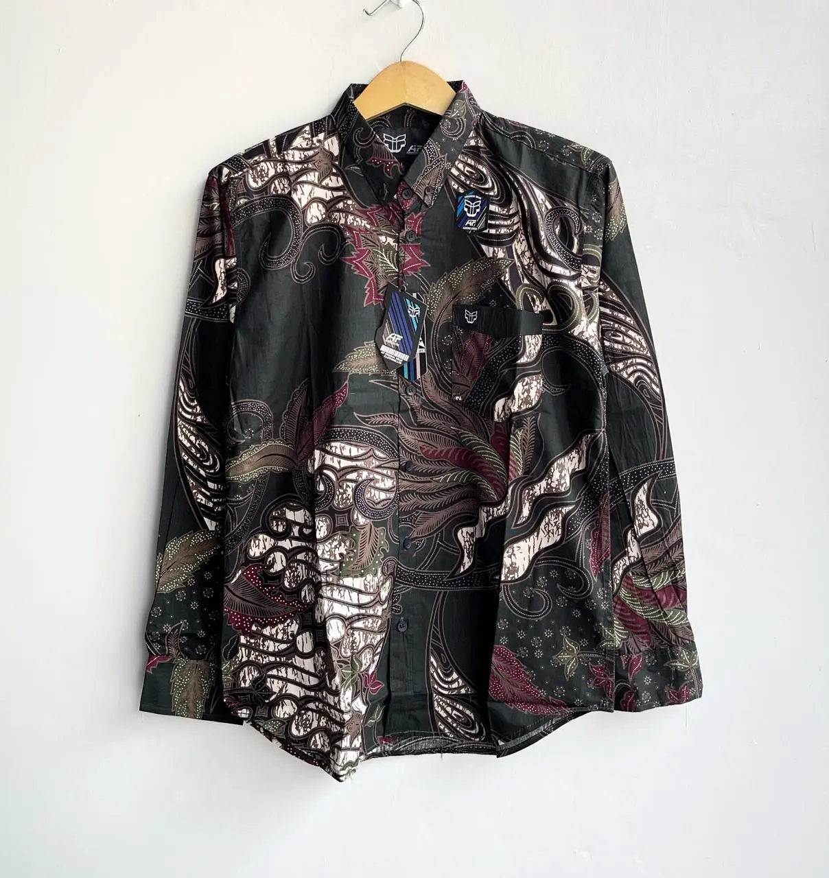 BATIK PANJANG TERBARU(2)-SIZE DEWASA PRIA KATUN KEMEJA BATIK MODERN BATIK COUPLE BATIK WISUDA