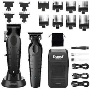 Set de cortadora de cabello profesional, kit de afeitadora eléctrica de 23 piezas con recortadora, peine, cepillo, mango ergonómico, batería de iones de litio duradera