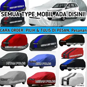 Sarung Mobil Waterproof Full Karet Bahan Premium Impor - Semua Tipe Mobil - Car