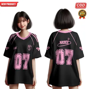 Kaos Jersey Ballet Football Black Fullprint - Sport