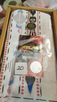 Product Review of Sarung Atlas Idaman Kembang - Motif BHS Hitam Batik from r**a 0