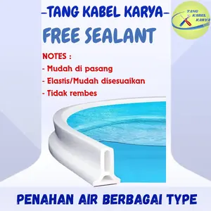 TERMURAH! PENAHAN AIR BANJIR WATER STOPPER SEAL LANTAI TOILET WASTAFEL