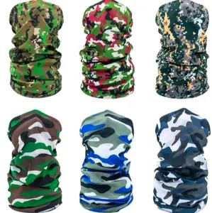 6 Pcs Masker Buff motif /Multifungsi Bandana Pria Motif - Syal Alat