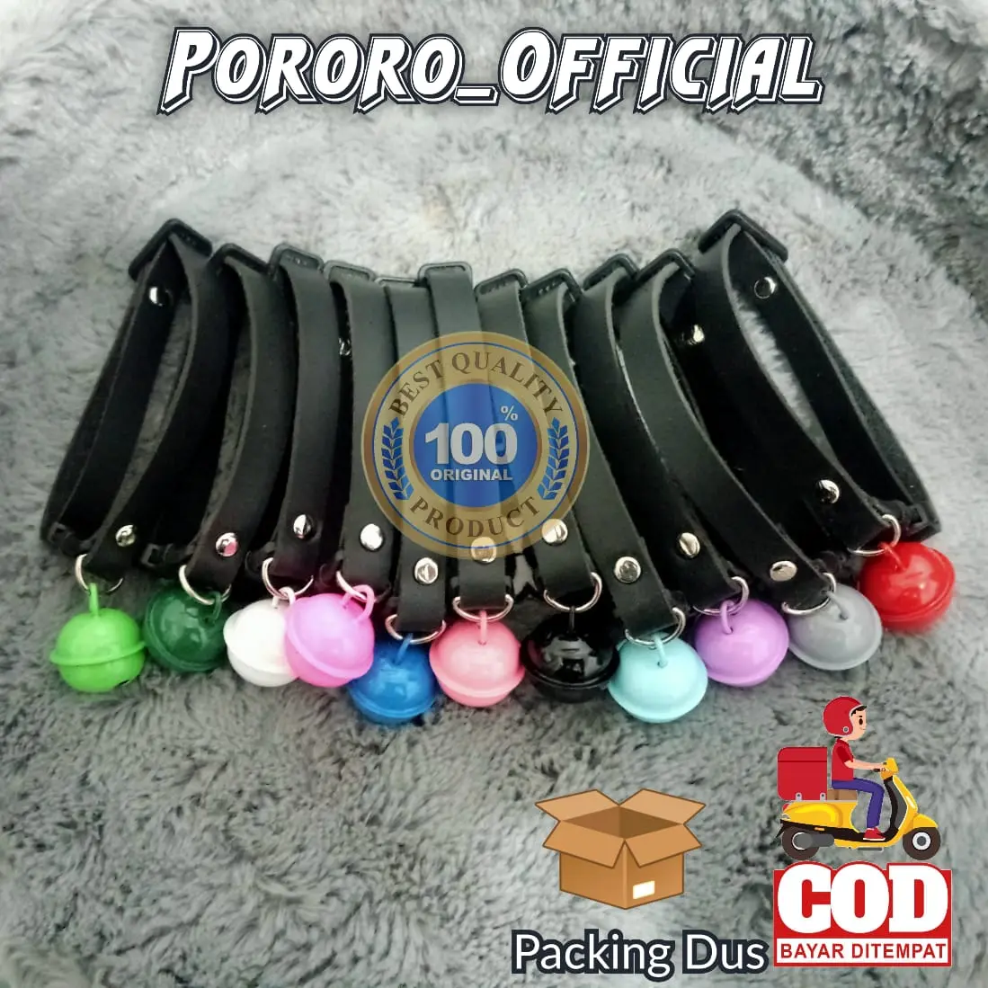 Kalung Kucing Lonceng Doraemon