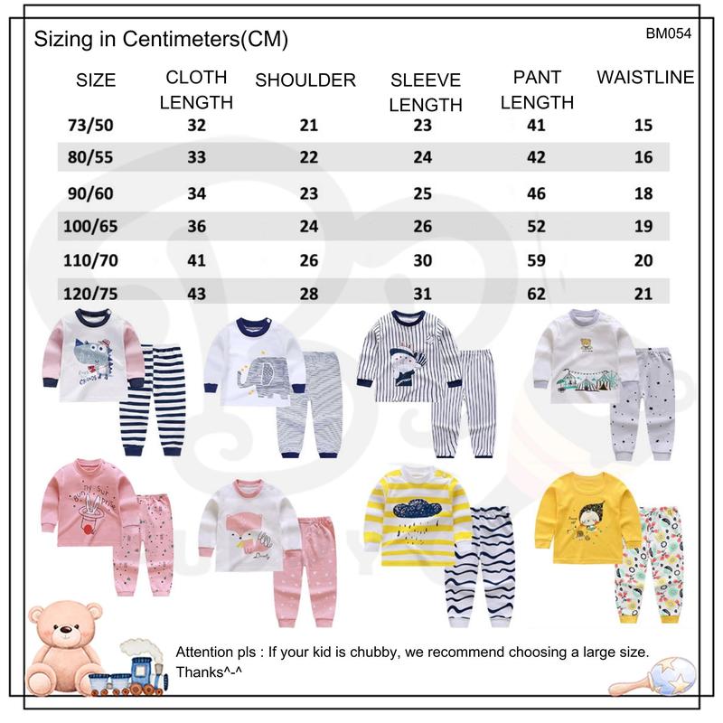 Product Introduction of BB BUDDY Baju Baby Newborn Clothing Newborn Pyjamas Baby Sleepsuit Long Sleeve Set Baju Tidur Baby - 54 0