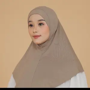 Hijab instan non pet bahan kaos rayon viscose BY-Meca