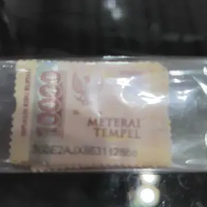 Paket 10 Pcs Materai 10000 AsliposIndonesia - Koleksi Mata Uang