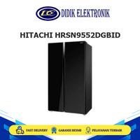 Gambar HITACHI HRSN9552DGBID Kulkas 2 Pintu Side by Side 525L Inverter Dual Sensing Control HRSN9552 dari Didik Elektronik Store Kota Administrasi Jakarta Barat 1 Tokopedia