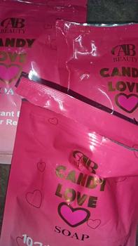 Product Review of PROMO LIMITED SABUN CANDY LOVE 100g (BUY 1 FREE 2) from k**y 0