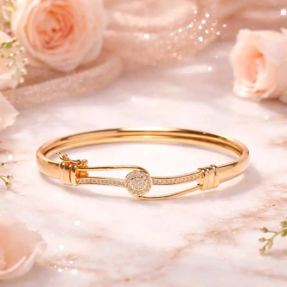 GELANG TITANIUM DEWASA BANGLE BANYAK MOTIF GOLD WANITA BEST SELLER