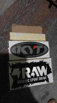 Product Review of stiker helm sticker helmet KYT TT COURSE from V**. 0