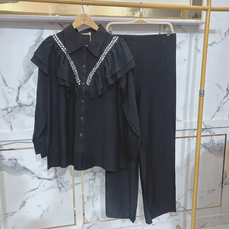 Gwenza - Neydeline Setelan Celana Basic - Muslim Wanita 1