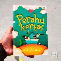 Gambar Buku Novel Perahu Kertas Dee Lestari - Cover Baru dari Literasi Kata Kota Yogyakarta 4 Tokopedia