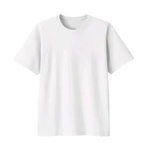 Kaos Polos Lengan Pendek Putih Leher O-Neck Round Neck 30s Baju Fit Lembut Nyaman Tshirt Variasi Pria