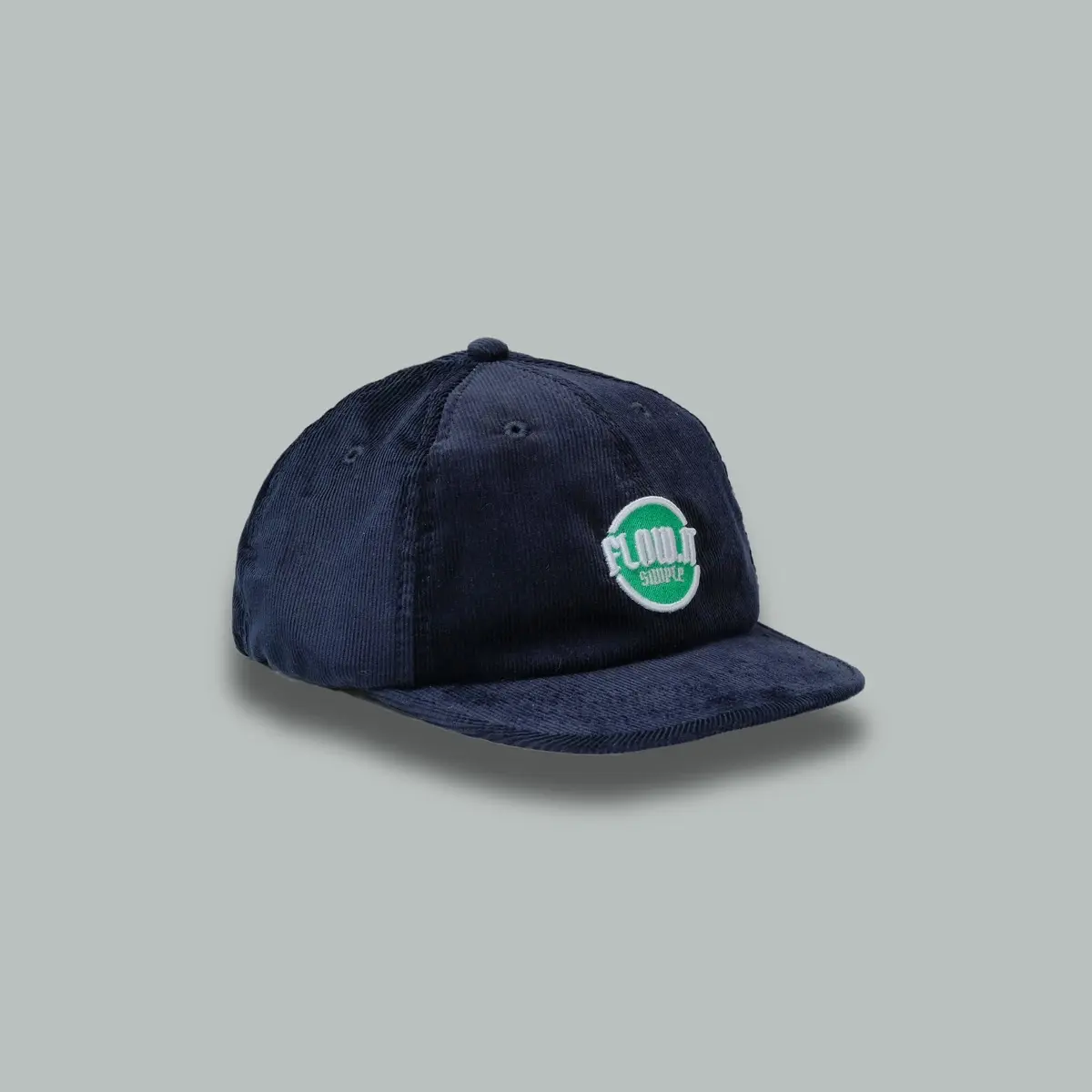 Topi Pria Six Panel Corduroy Lidah Pendek Cap Baseball