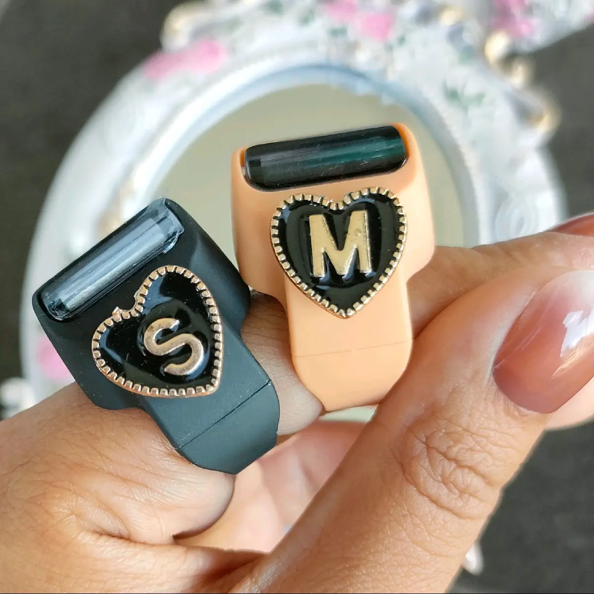tasbih cincin led T huruf LOVE