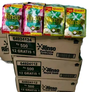 rinso cair 20 gram kemasan terbaru 1 dus isi 104 sachet