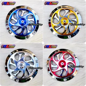 Spiner motif bintang universal semua motor bahan full almunium bonus baut dan free stiker Motorcycle