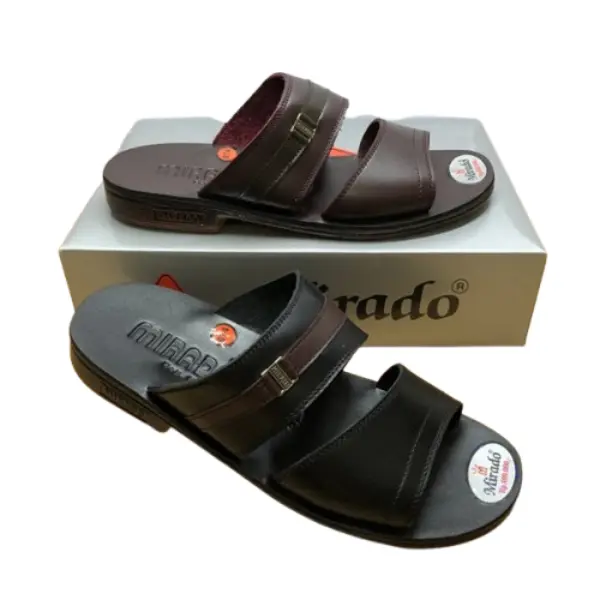 Sendal Kulit Pria Mirado Bandua Model 974 - Shoes Sandal Kasual 3