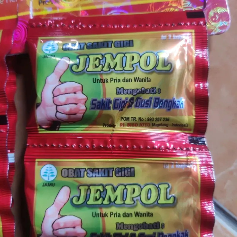 Obat sakit gigi dan gusi cap jempol Ampuh 3