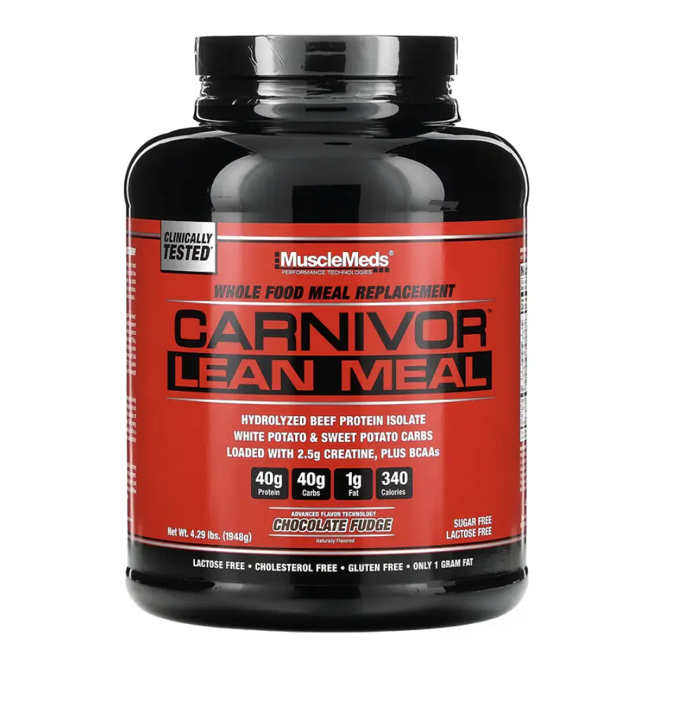 Musclemeds Lean Meal Carnivor, Lean Meal, 1980 g (4,3 lb)