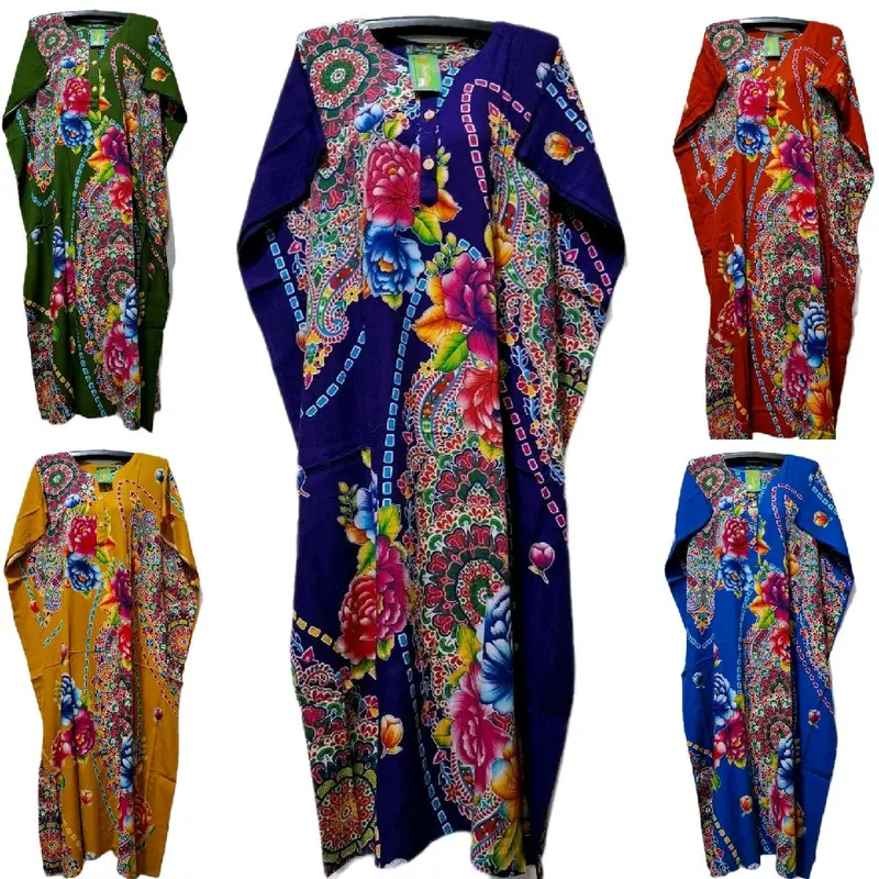 LONGDRES BATIK KALONG KANCING KENCANA UNGU LABEL BIRU DAN HIAJU 4