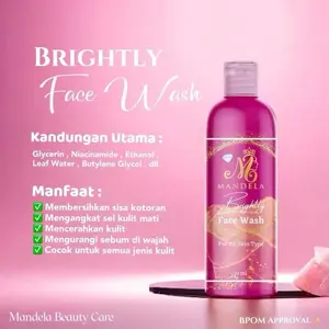 ￼Harga Ecer Facial Wash Sabun Wajah BPOM MBC Beauty Merawat Wajah Membersihkan Mandela Beauty Care
