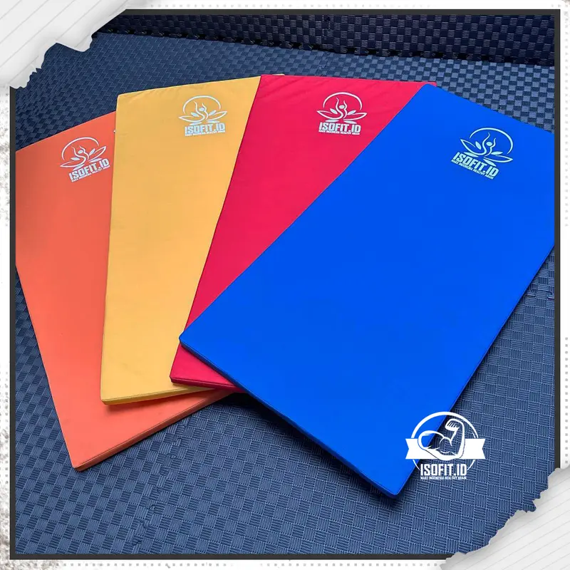 Isofit Leather Gymnastic Mat 120x60x3CM / Tikar Senam Bahan Kulit Empuk 1