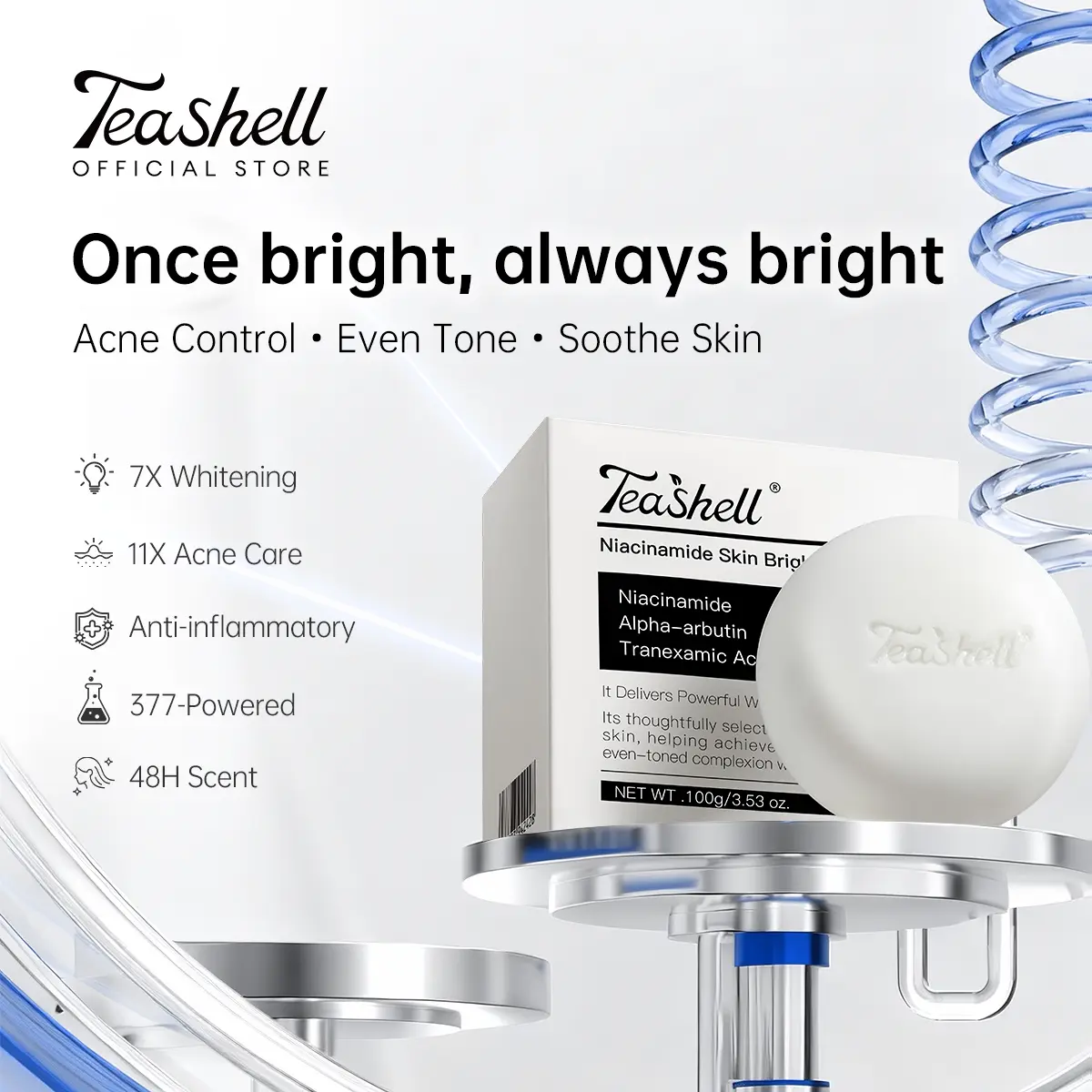 [Pembersih Tubuh Premium TeaShell]
