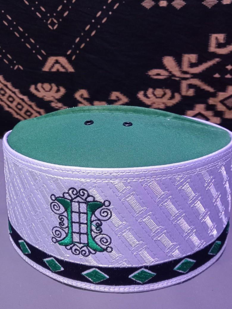 Product Introduction of Peci Asaghofah Motif Logo Pintu Aceh Songkok Kopiah Muslim Premium Halus Lembut 5